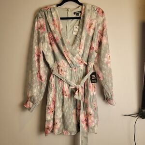 Express Pastel Floral Romper